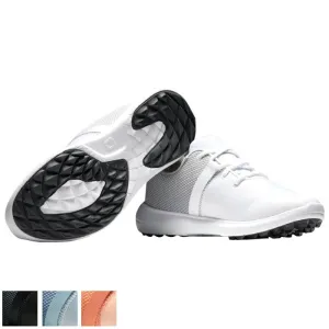 FootJoy Ladies FJ Flex Spikeless Laced Shoes 6.5 White/White/White(95754) M