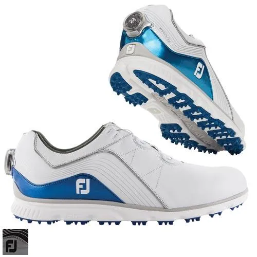 FootJoy PRO/SL BOA Shoes-Previous Season Style 7.5 Black/Silver (53275) M