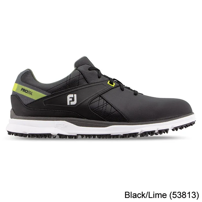 FootJoy Pro/SL Shoes-Previous Season Style 10.0 Black/Lime (53813) M