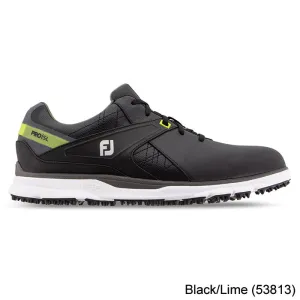 FootJoy Pro/SL Shoes-Previous Season Style 10.0 Black/Lime (53813) M