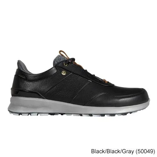 FootJoy Stratos Shoes 11.5 Black/Black/Gray (50049) M