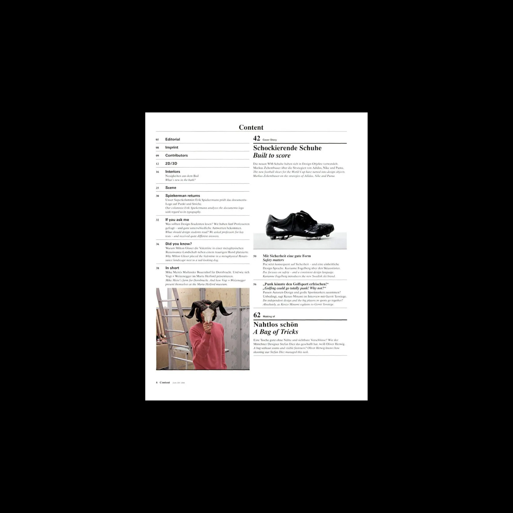 form 208 – Design wird Weltmeister! / Shocking Soccer Shoes