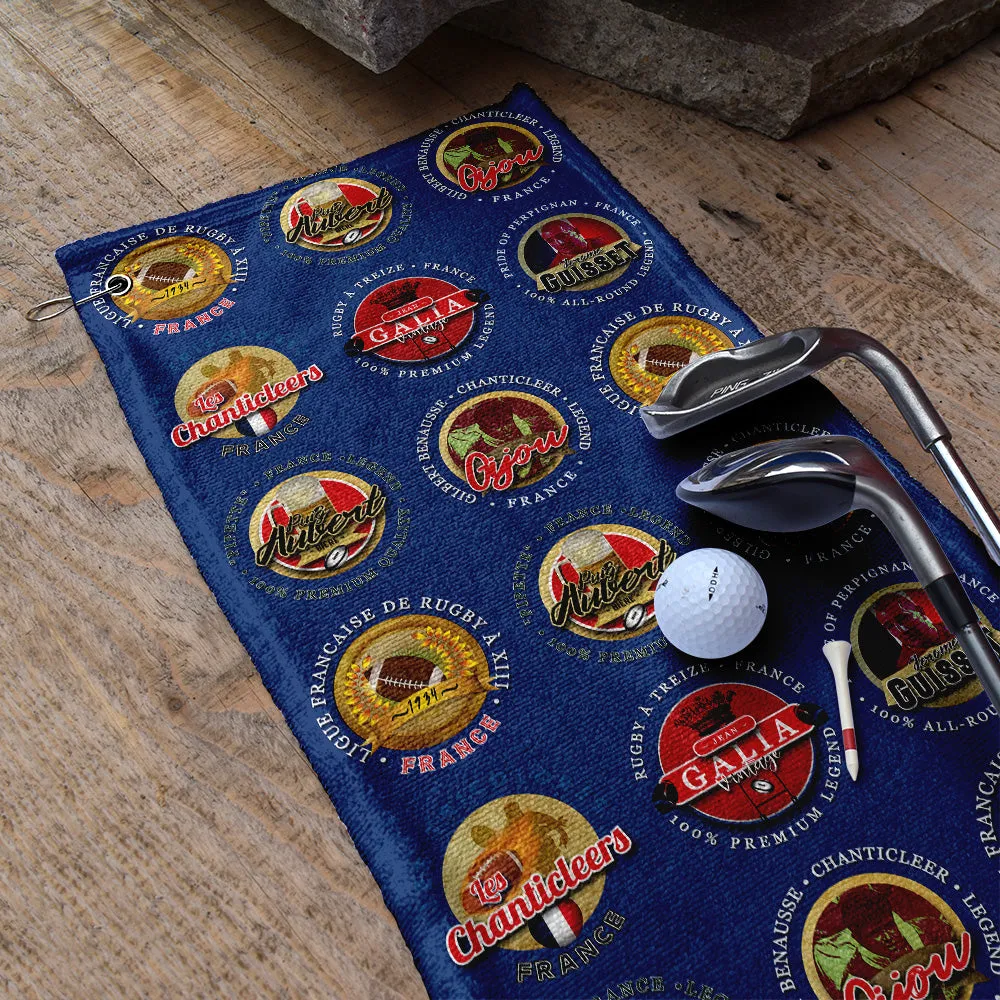 France Rugby League - Legend Collection  - Golf Towel
