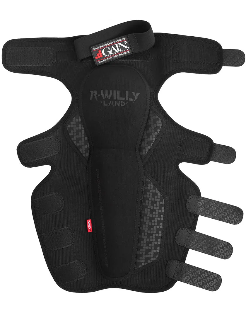 GAIN X R WILLY LAND "PROGRESSION" V2 KNEE/SHIN COMBO PADS