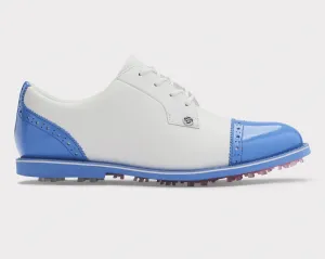 G/Fore Women's Cap Toe Gallivanter Golf Shoe - SNOW/VISTA