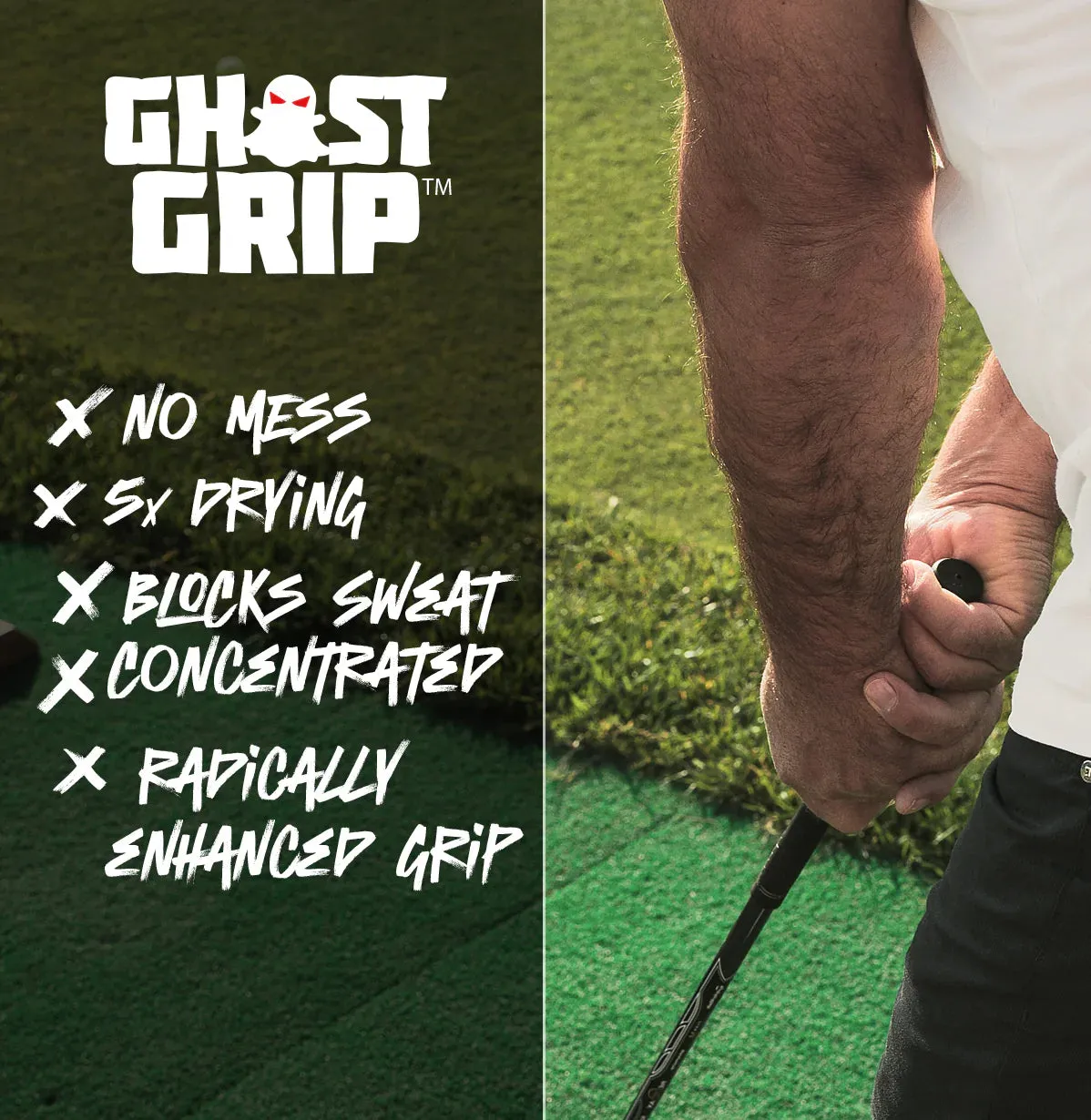 Ghost Grip Clear Chalk Crystals