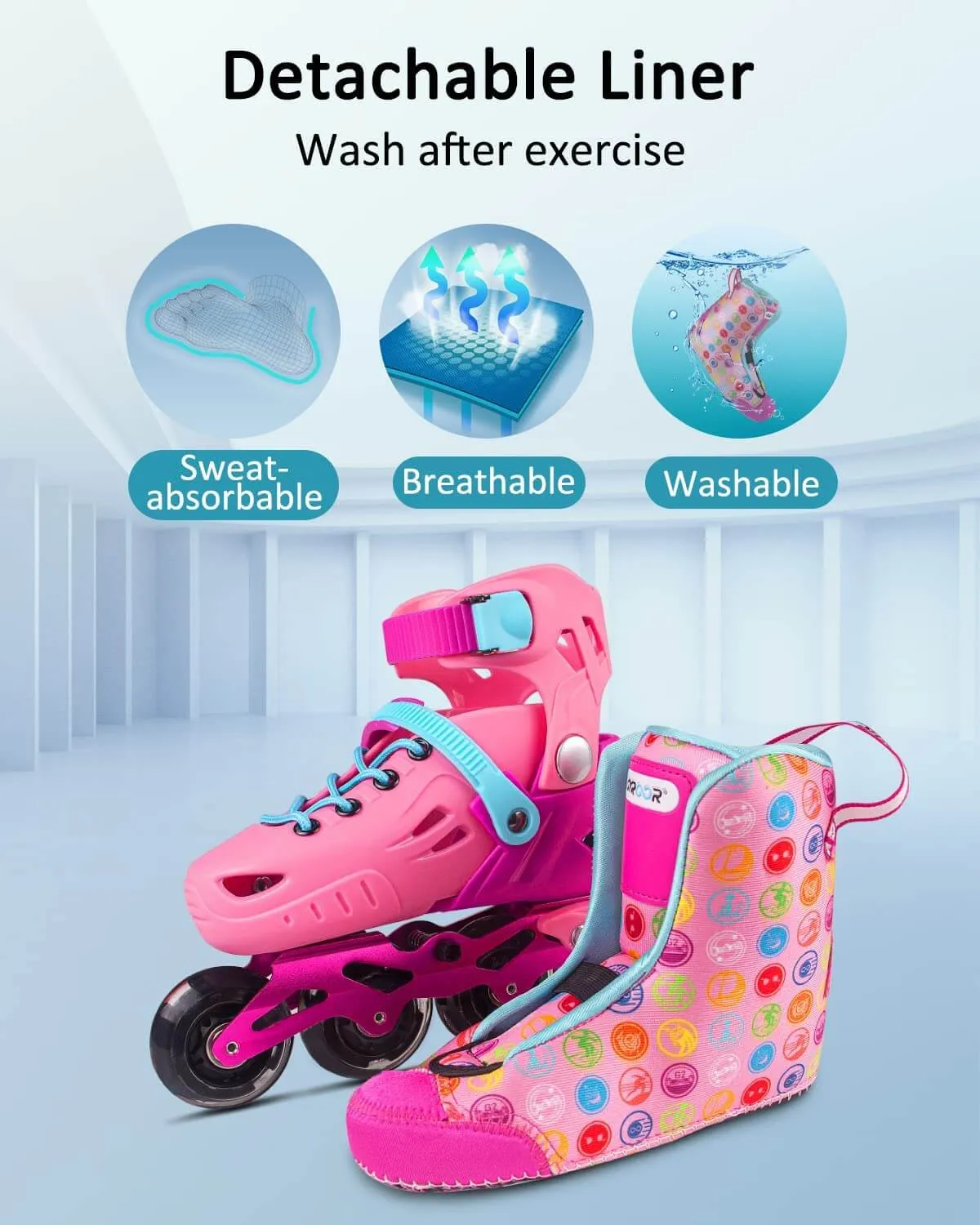 Gyroshoes Inline skate W2 Roller Blades for kids