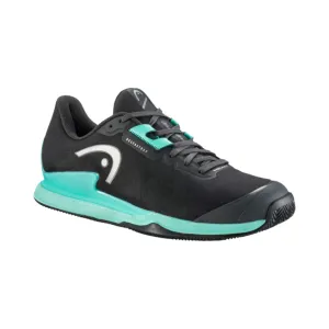 Head Sprint Pro 3.5 Mens Tennis Shoes (Black/Teal) (Clearance Sale)