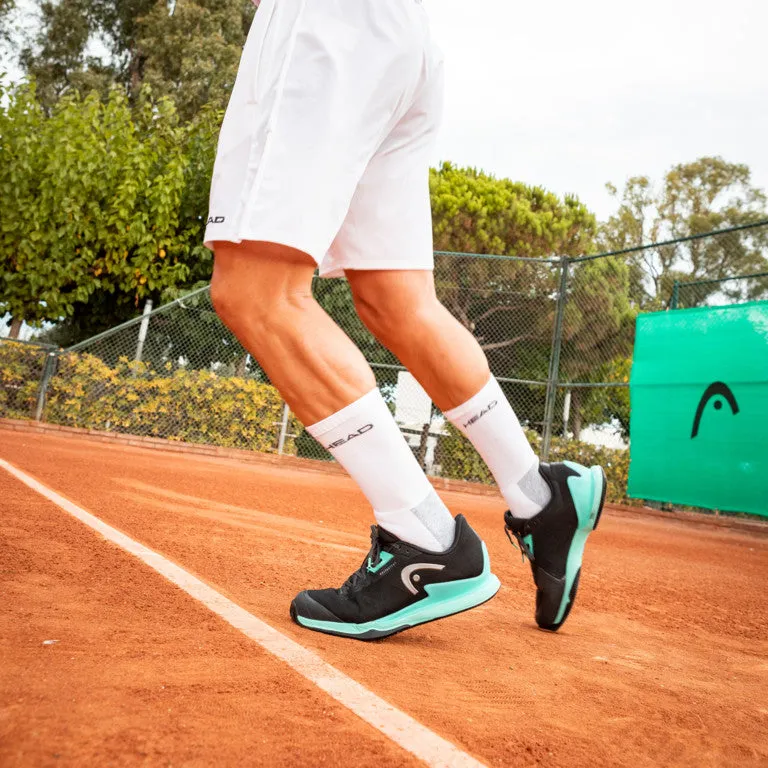 Head Sprint Pro 3.5 Mens Tennis Shoes (Black/Teal) (Clearance Sale)