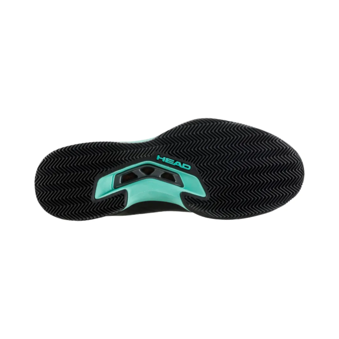 Head Sprint Pro 3.5 Mens Tennis Shoes (Black/Teal) (Clearance Sale)