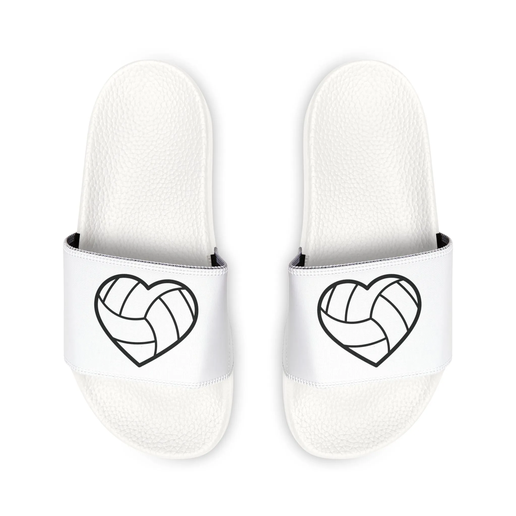 Heart of the Game: Kids Volleyball Slide Sandals