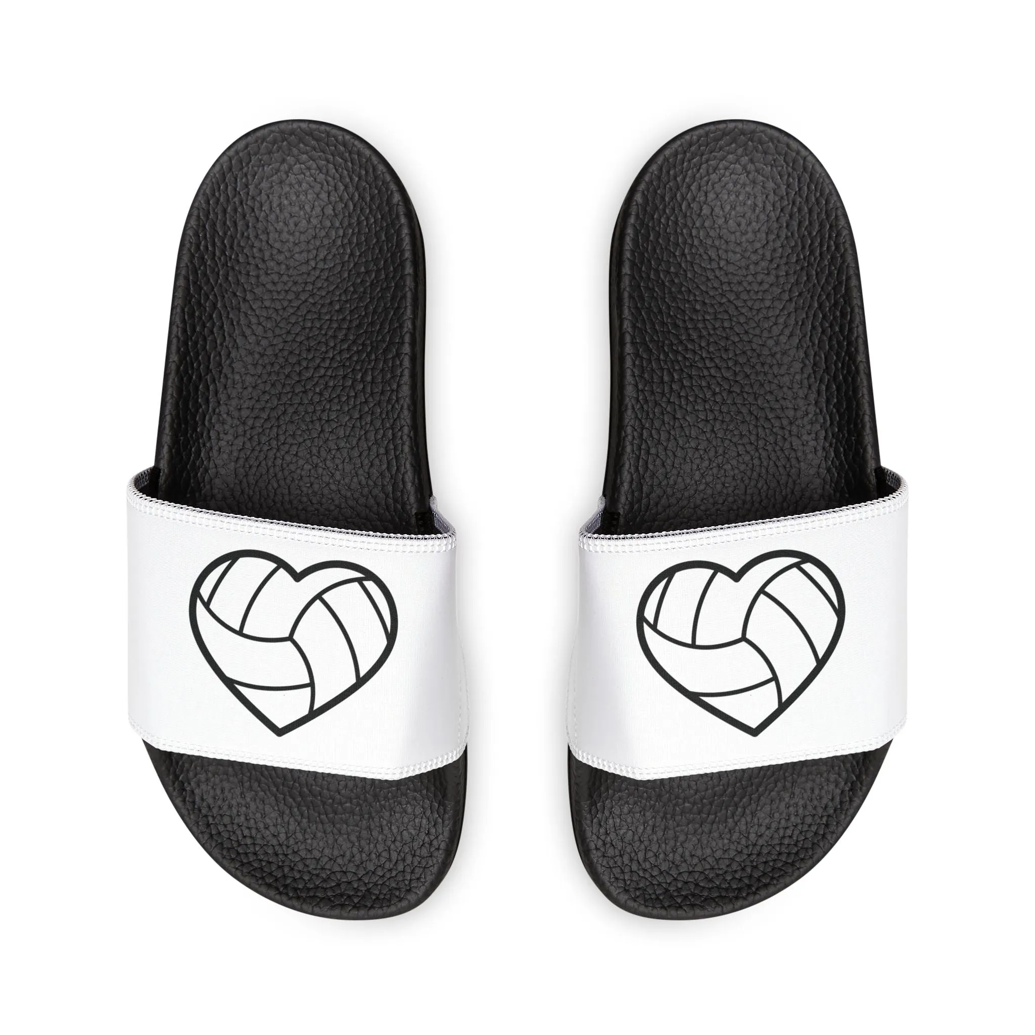 Heart of the Game: Kids Volleyball Slide Sandals
