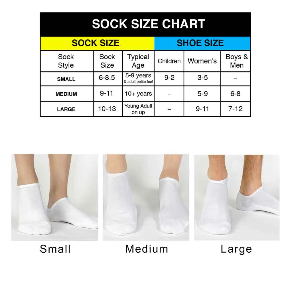 Hole-in-One Club Golf Socks – Funny No-Show Socks for Golfers, Men & Women
