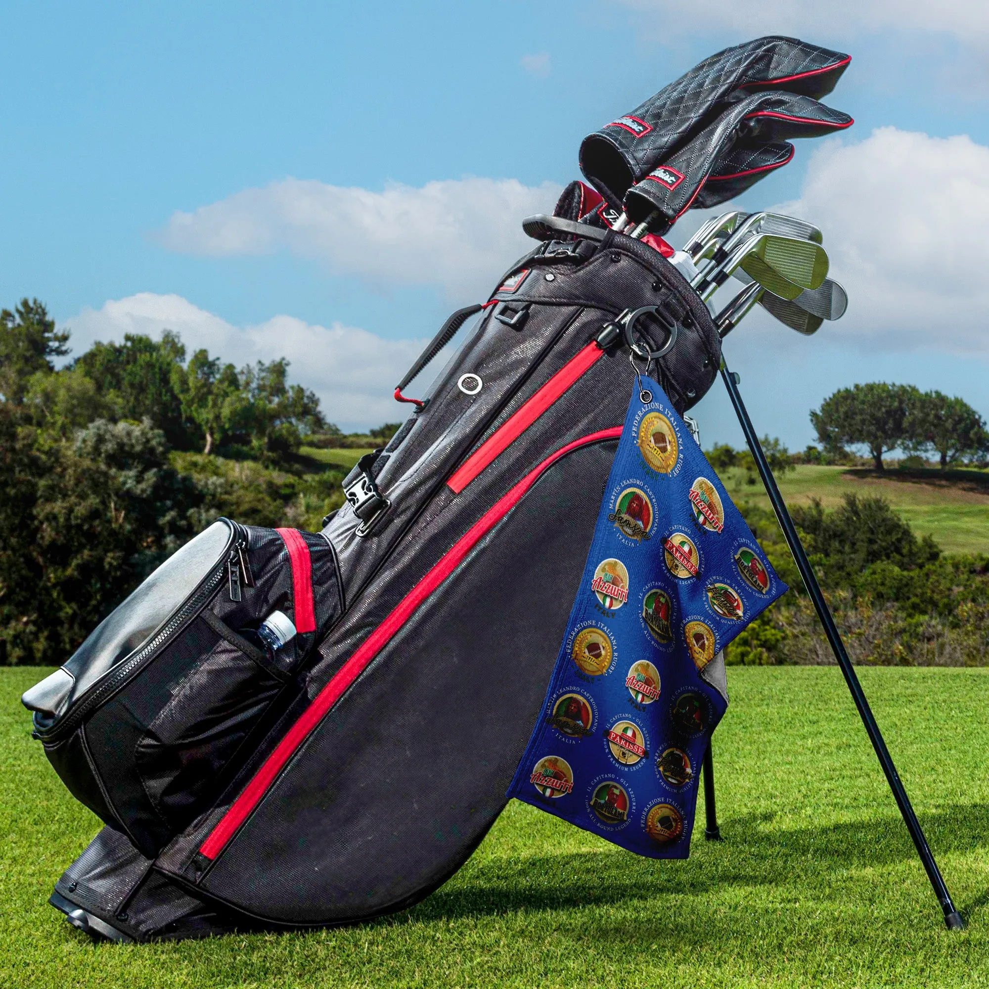 Italy Rugby Union - Legend Collection  - Golf Towel