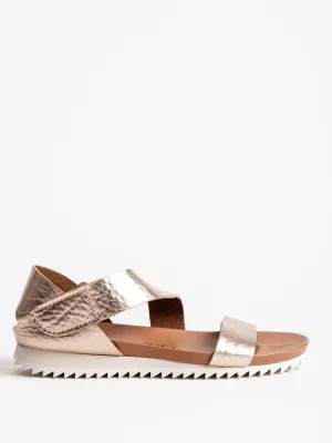 jedda sandal - hazelnut cervo lame