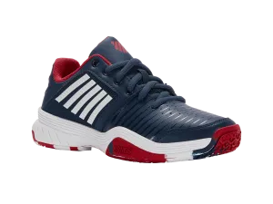 K-Swiss Kids Court Express Omni Tennis Shoes in Blue Opal/White/Lollipop