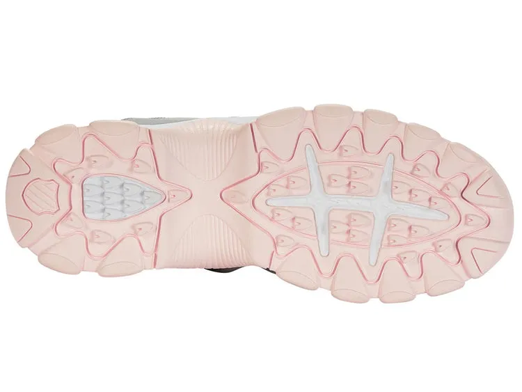 K-Swiss Women's ST329 CMF Court Shoes in Neutral Gray/Heavenly Pink