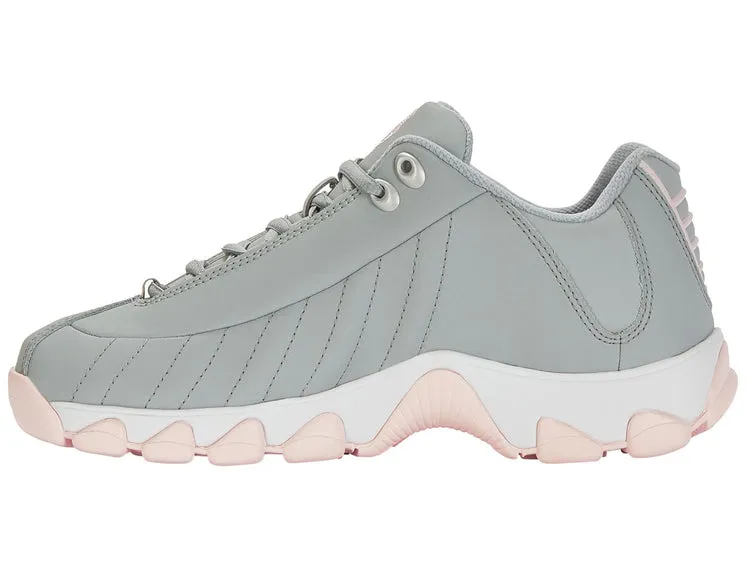K-Swiss Women's ST329 CMF Court Shoes in Neutral Gray/Heavenly Pink