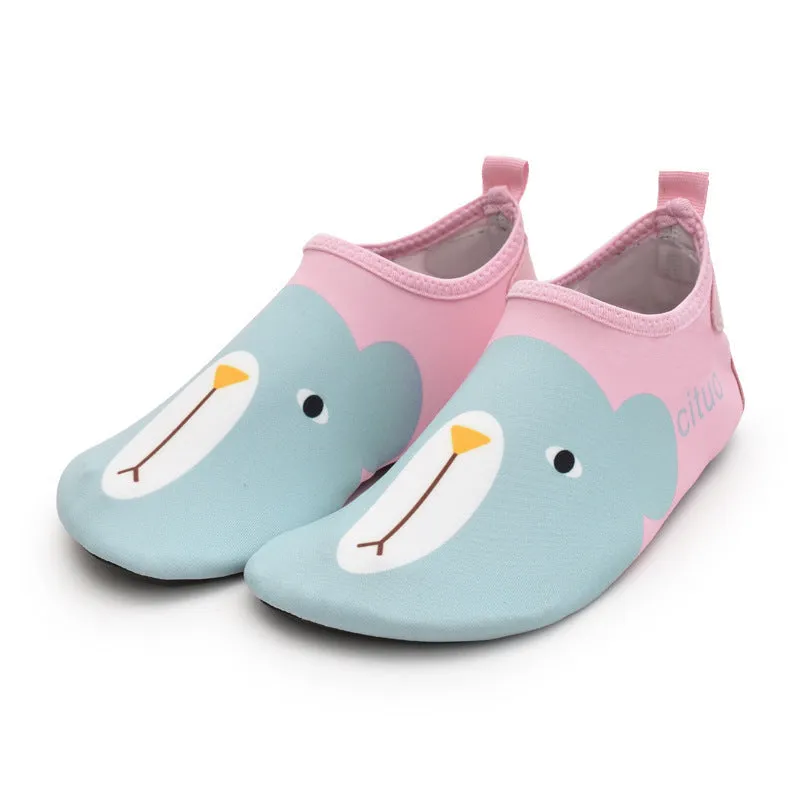 Kid's Cute Printed Aqua Water Shoes for Beach