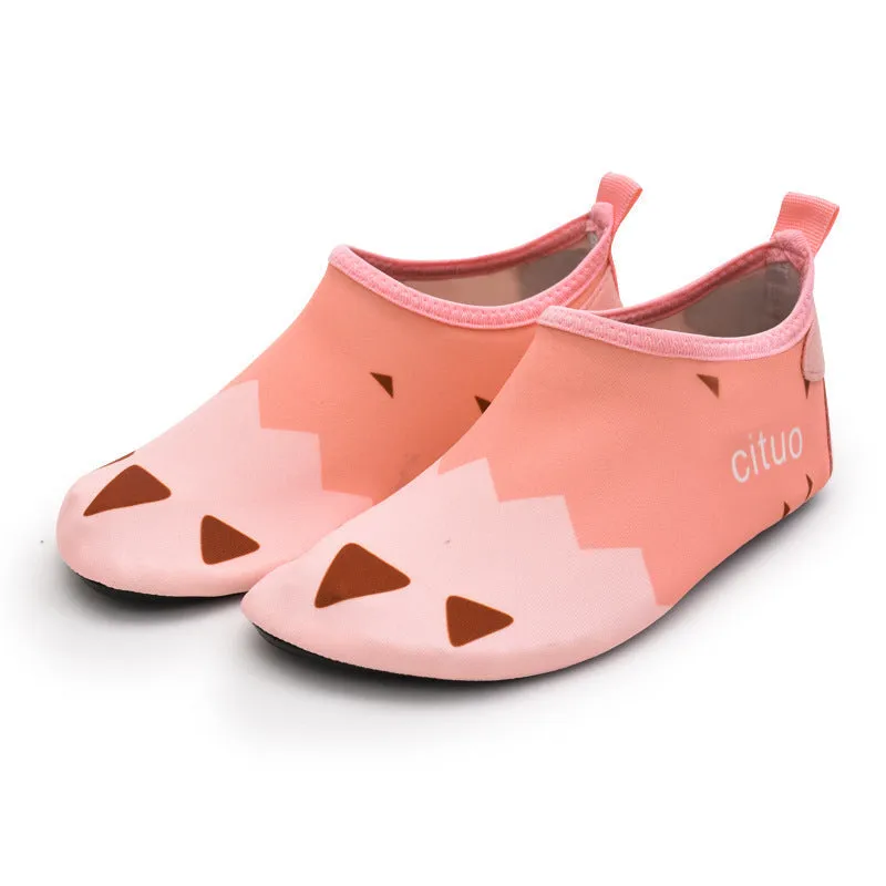Kid's Cute Printed Aqua Water Shoes for Beach