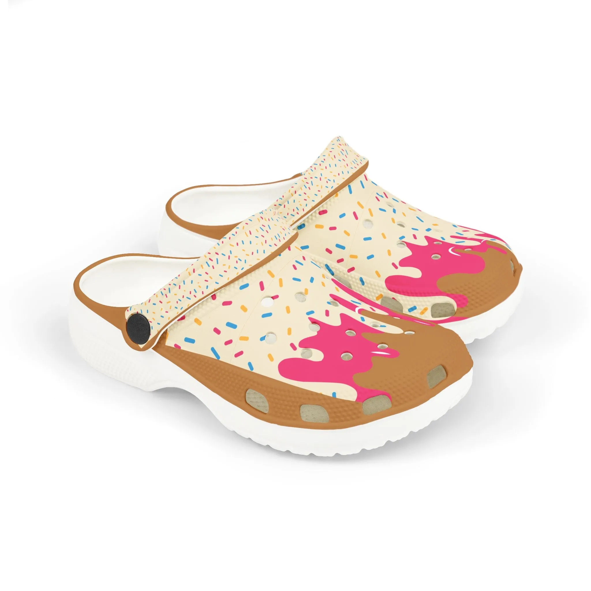 Kids Ice Cream Drip Foam Clogs