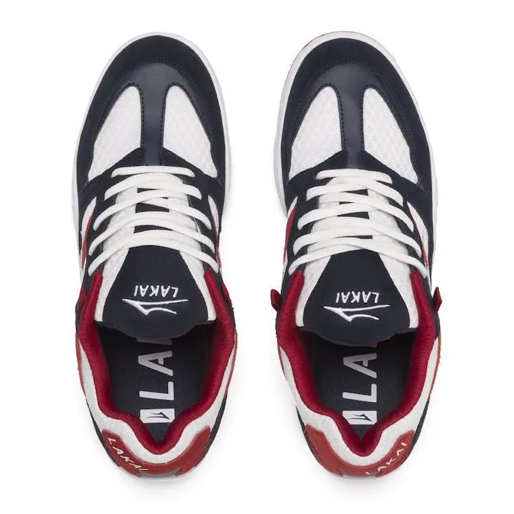 Lakai Evo 2.0 XLK Navy Red Suede Shoes