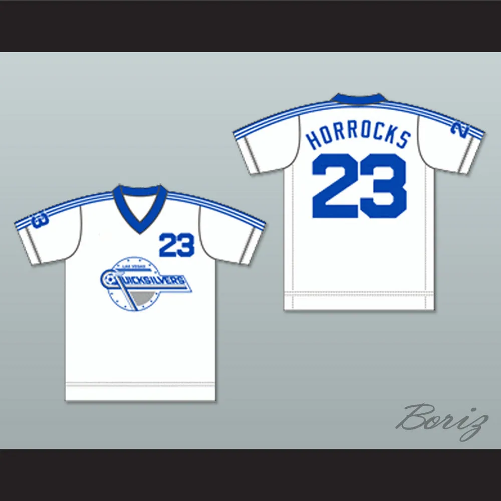 Las Vegas Quicksilvers White Football Soccer Jersey