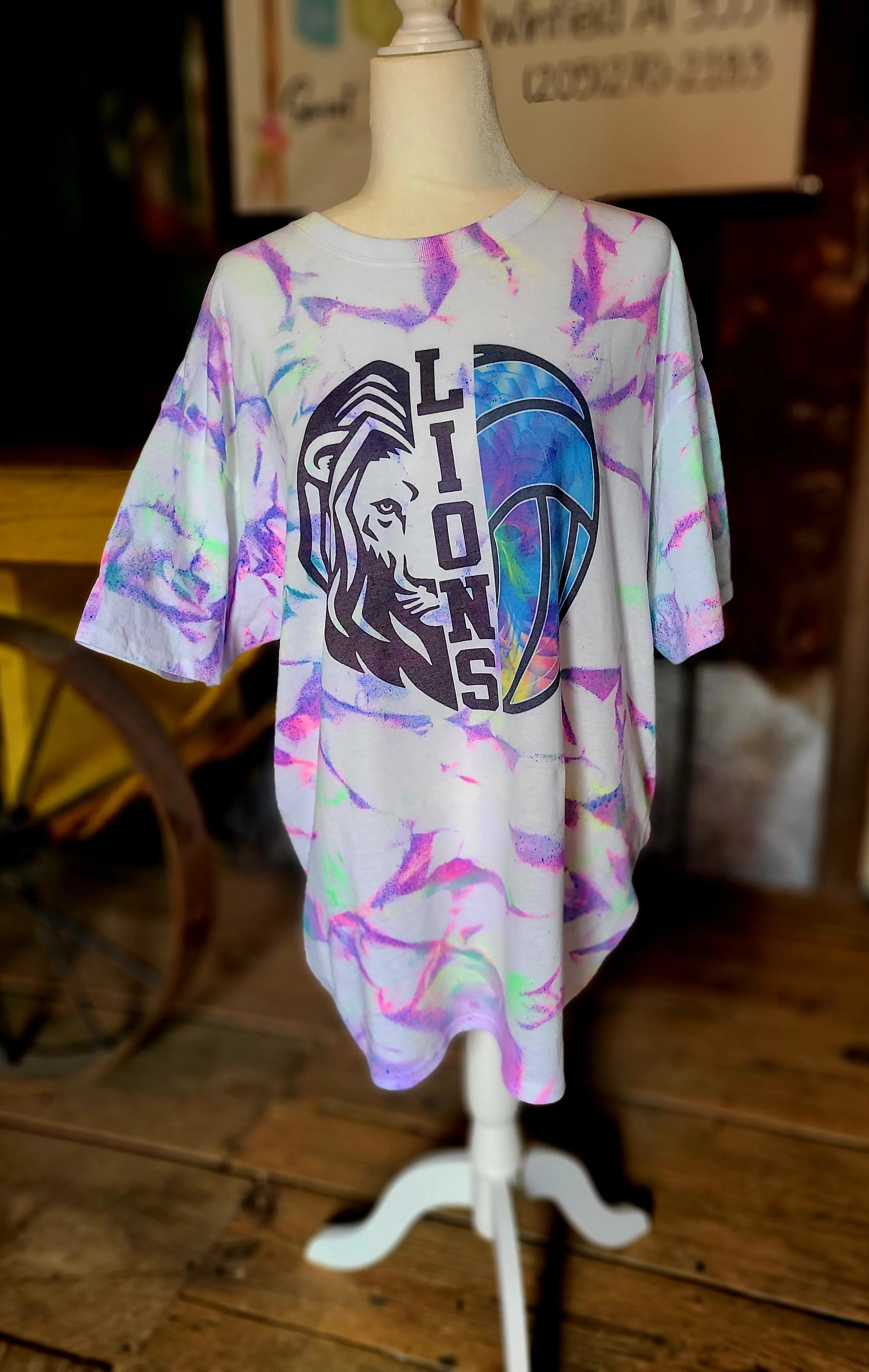 Lions volleyball shirt