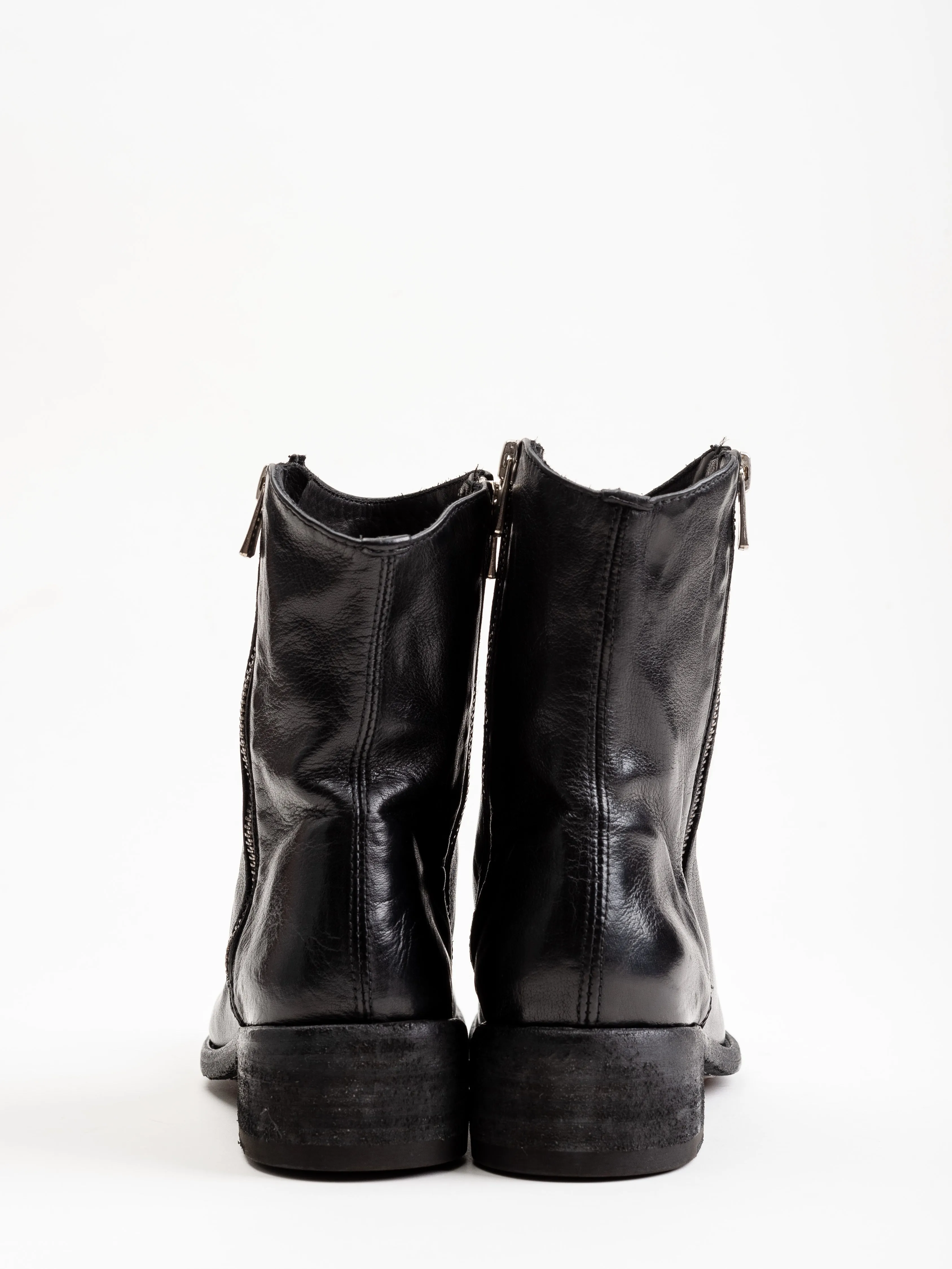 lison double zip boot - ignis nero