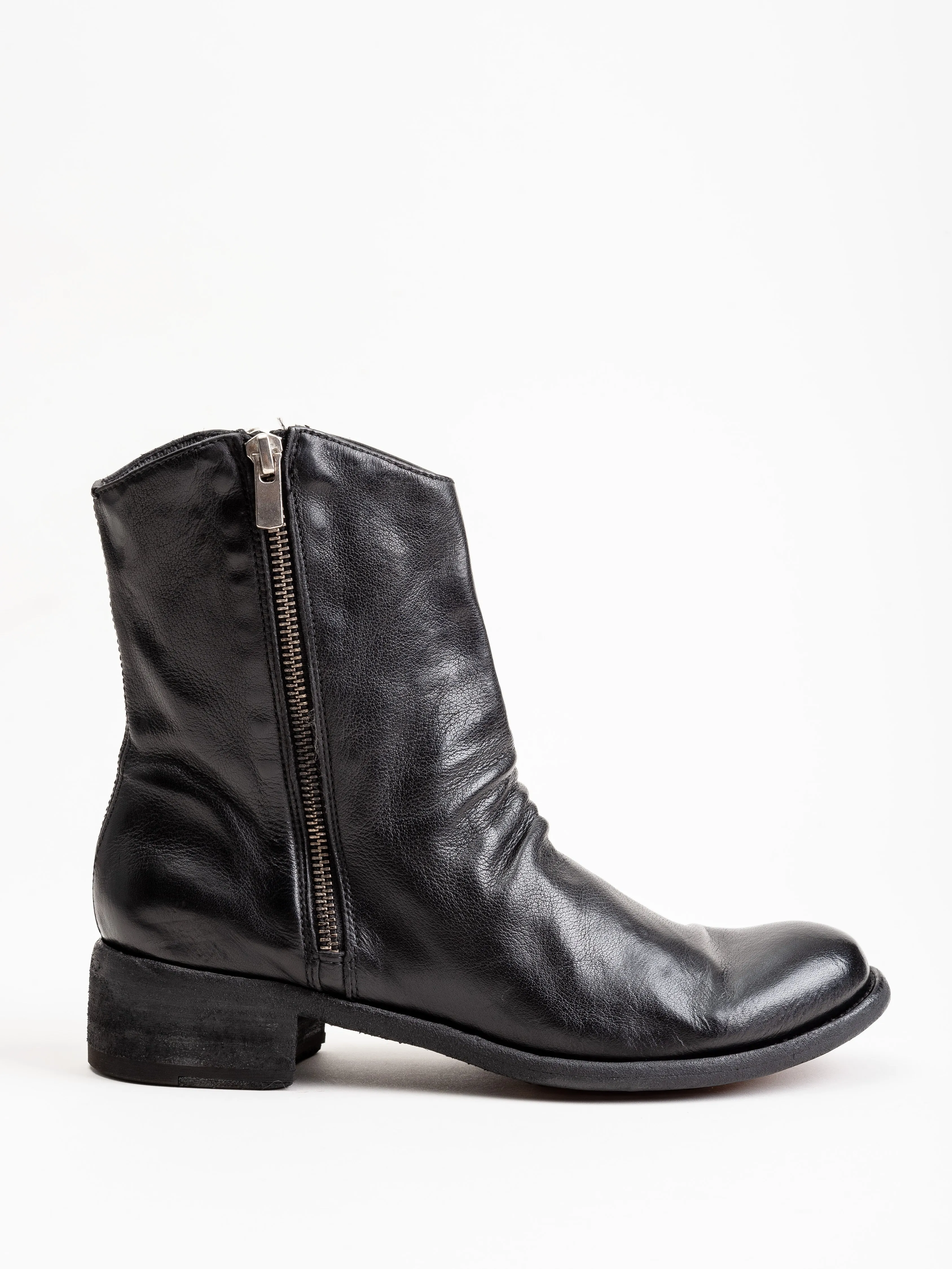 lison double zip boot - ignis nero