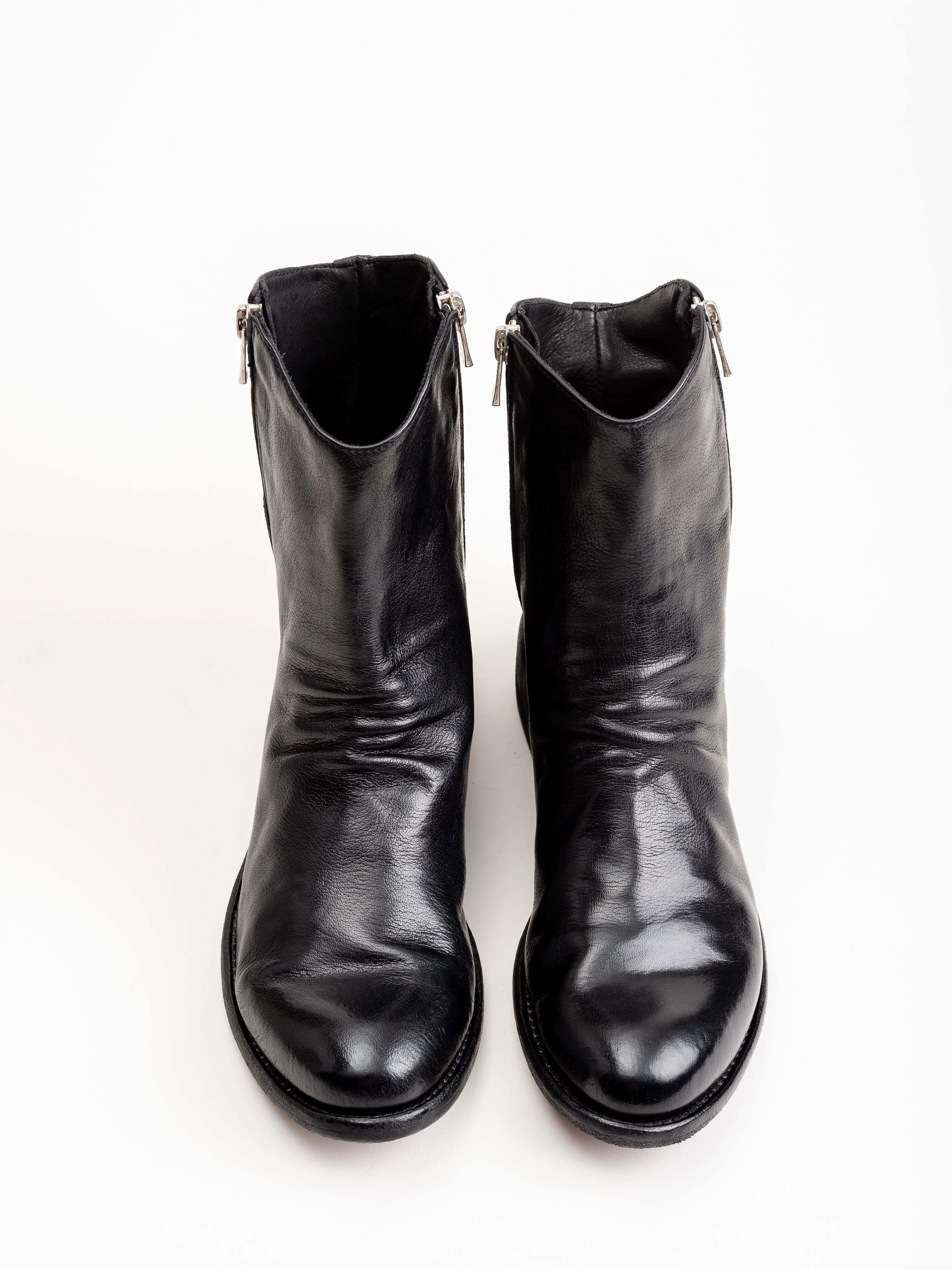 lison double zip boot - ignis nero