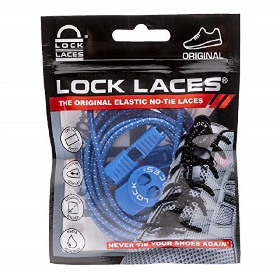 Lock Laces - royal blue