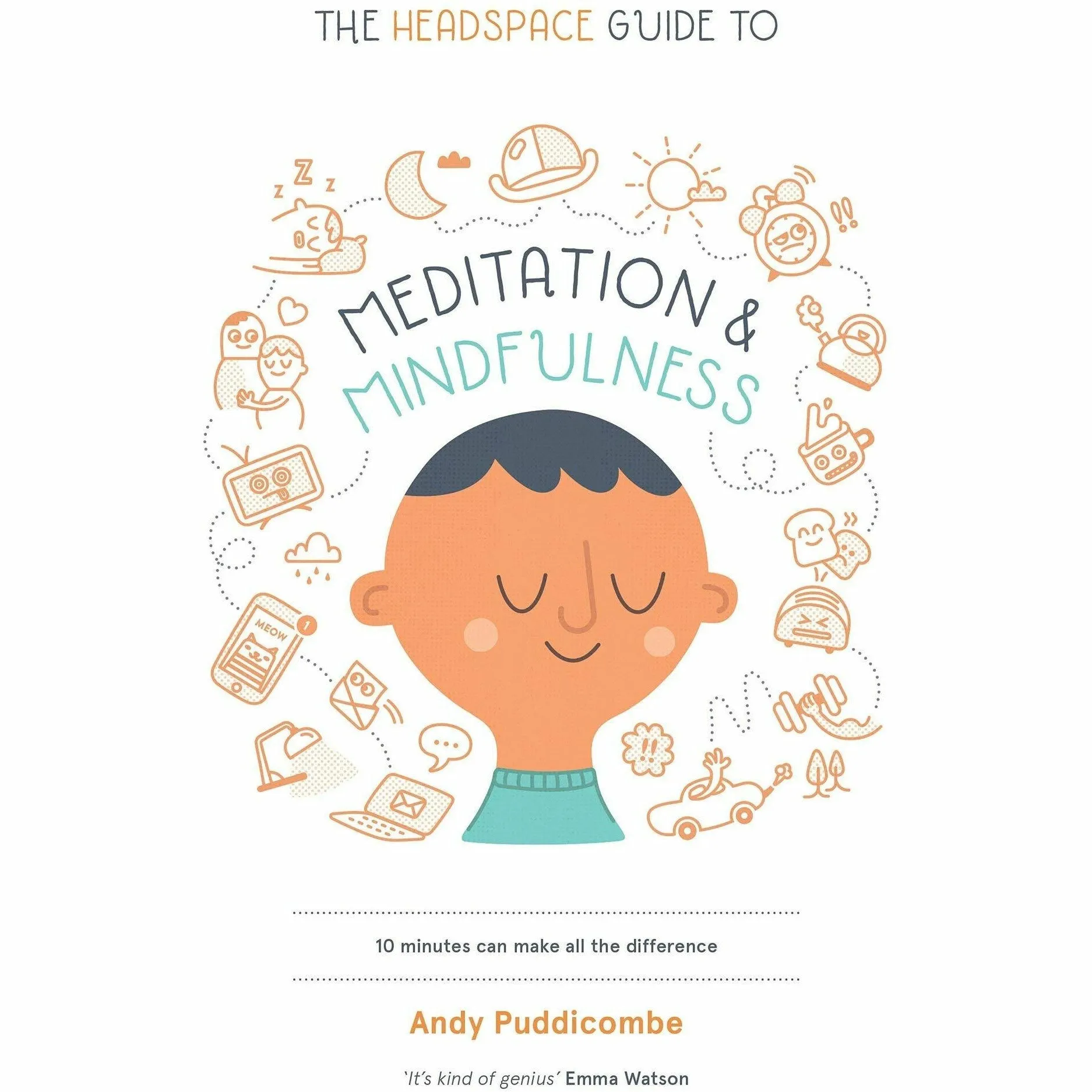 Meditation and Mindfulness, 10% Happier, Meditation For Fidgety Skeptics, Shoe Dog 4 Books Collection Set