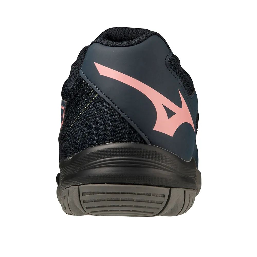 Mizuno Gate Sky Plus 3 Badminton Shoes (Vulcan/Candy Coral/Granite Gray)