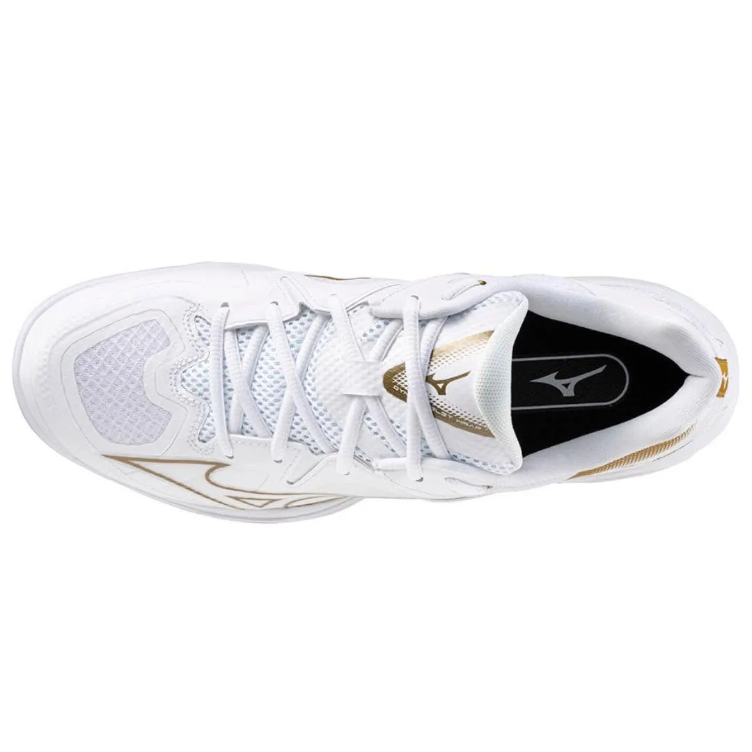 Mizuno Wave Claw 3 2025 Unisex Badminton Shoes (White Gold)