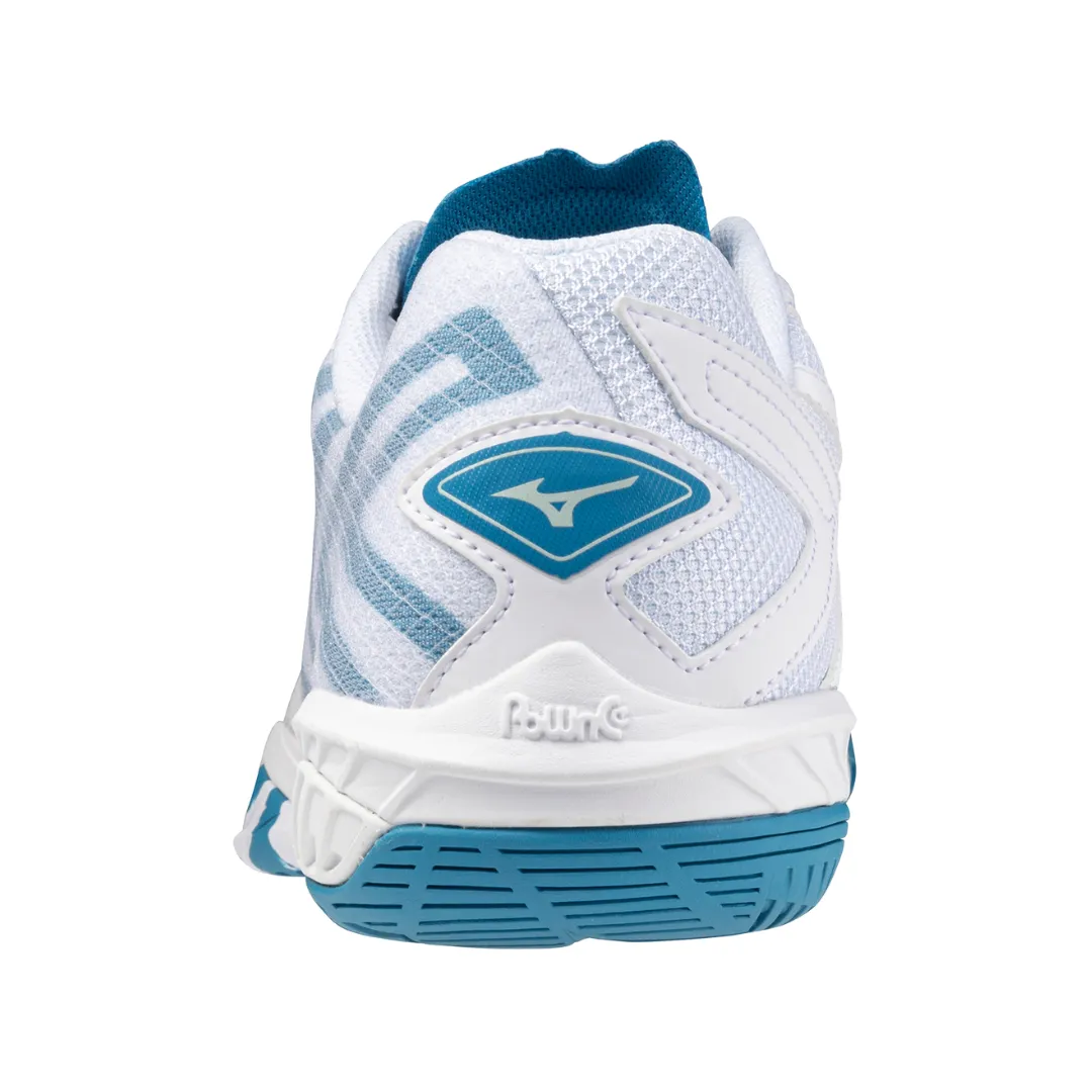 Mizuno Wave Claw EL 2 2024 Unisex Badminton Shoes (White/Sailor Blue/Bluejay)