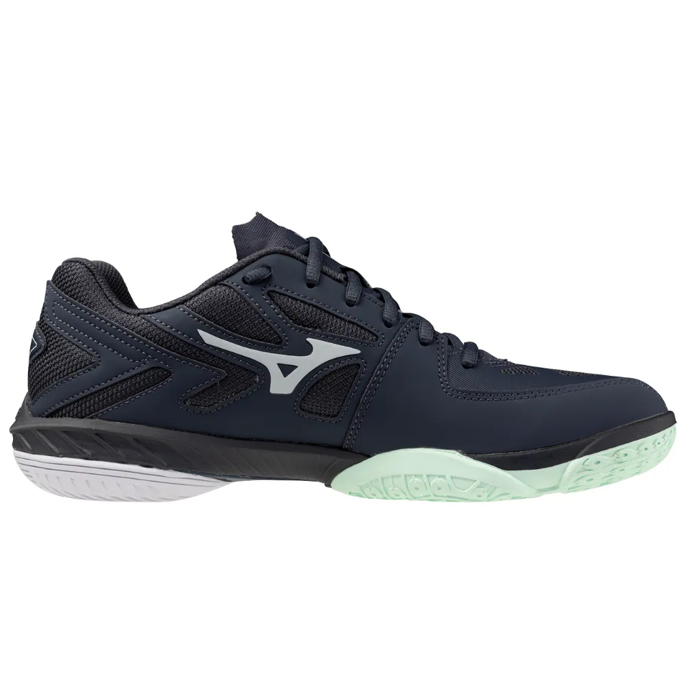 Mizuno Wave Claw EL 2 2025 Unisex Badminton Shoes (India Ink/Hint of Mint/White)