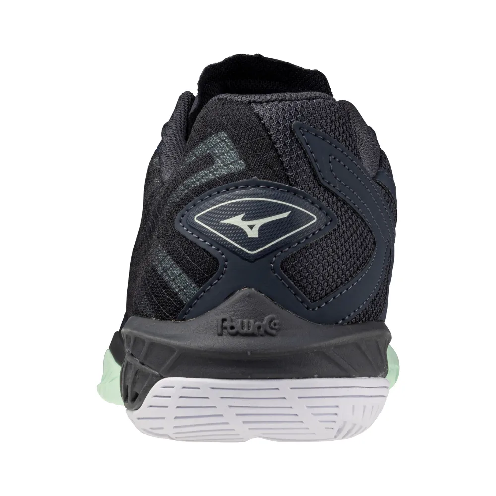 Mizuno Wave Claw EL 2 2025 Unisex Badminton Shoes (India Ink/Hint of Mint/White)