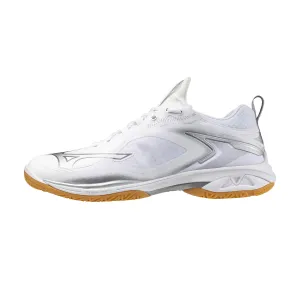 Mizuno Wave Claw Neo 3 2025 Unisex Badminton Shoes (White/Silver/Harbor Mist)