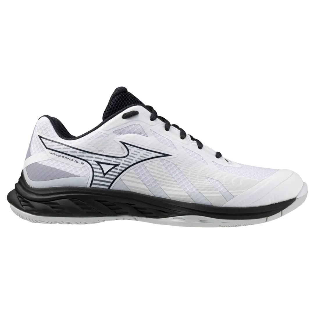 Mizuno Wave Fang EL 2 2024 Unisex Badminton Shoes (White/Vulcan/Black)