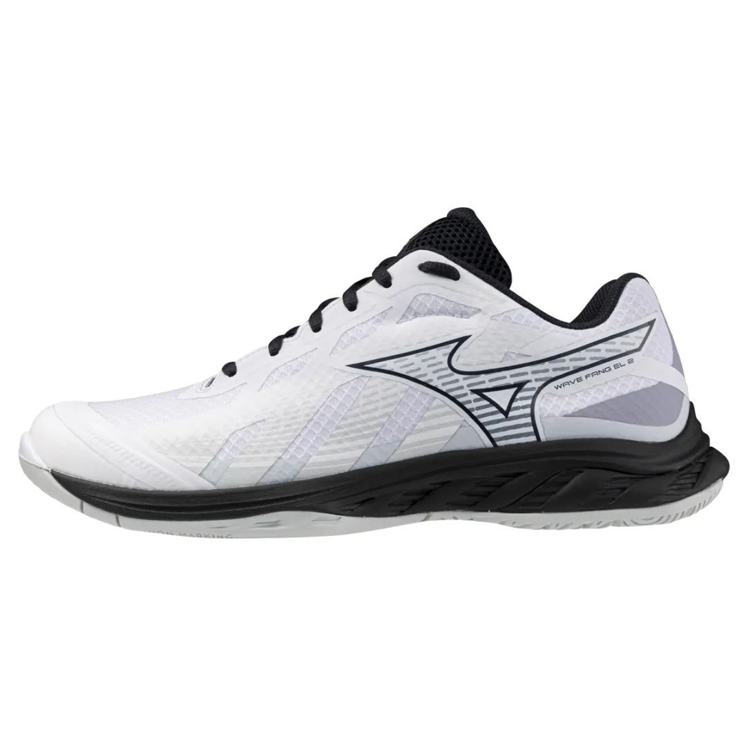 Mizuno Wave Fang EL 2 2024 Unisex Badminton Shoes (White/Vulcan/Black)