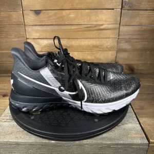 Nike Air Zoom Mens Size 9 Infinity Tour Black Lace Up Golf Shoes CT0540-001