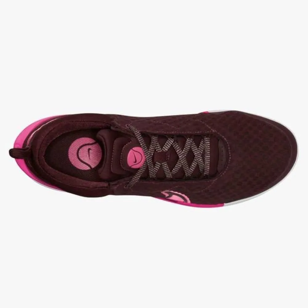 Nike Court Zoom Pro Women's Tennis Shoe (Burgundy/Pink)