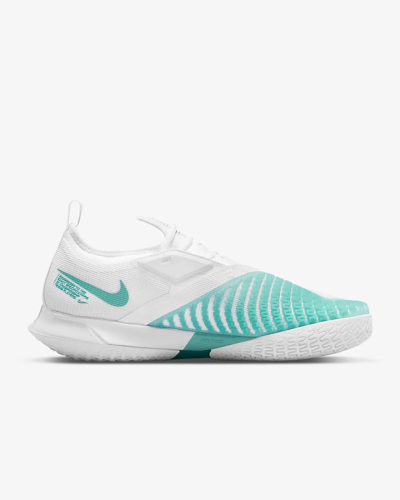 Nike React Vapor NXT White/Habanero Red Men's Tennis Shoes - 2022 NEW ARRIVAL