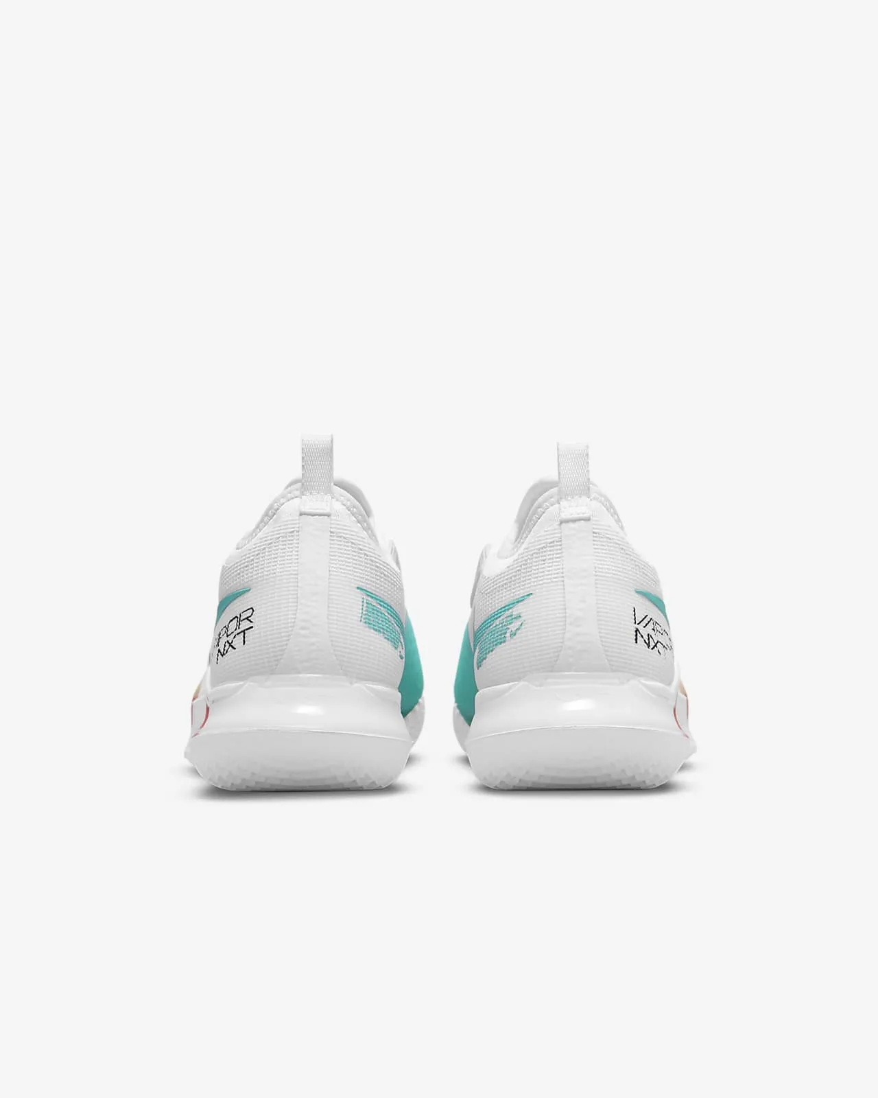 Nike React Vapor NXT White/Habanero Red Men's Tennis Shoes - 2022 NEW ARRIVAL