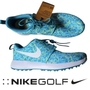 Nike Roshe G Mens 12 Golf Shoes Ocean Bliss Camo Spikeless NEW 022025