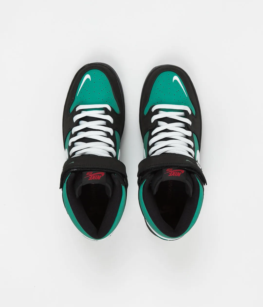 Nike SB Orange Label Dunk Mid Pro 'Griffey Jr’ Shoes - Black / White - Black - Fresh Water