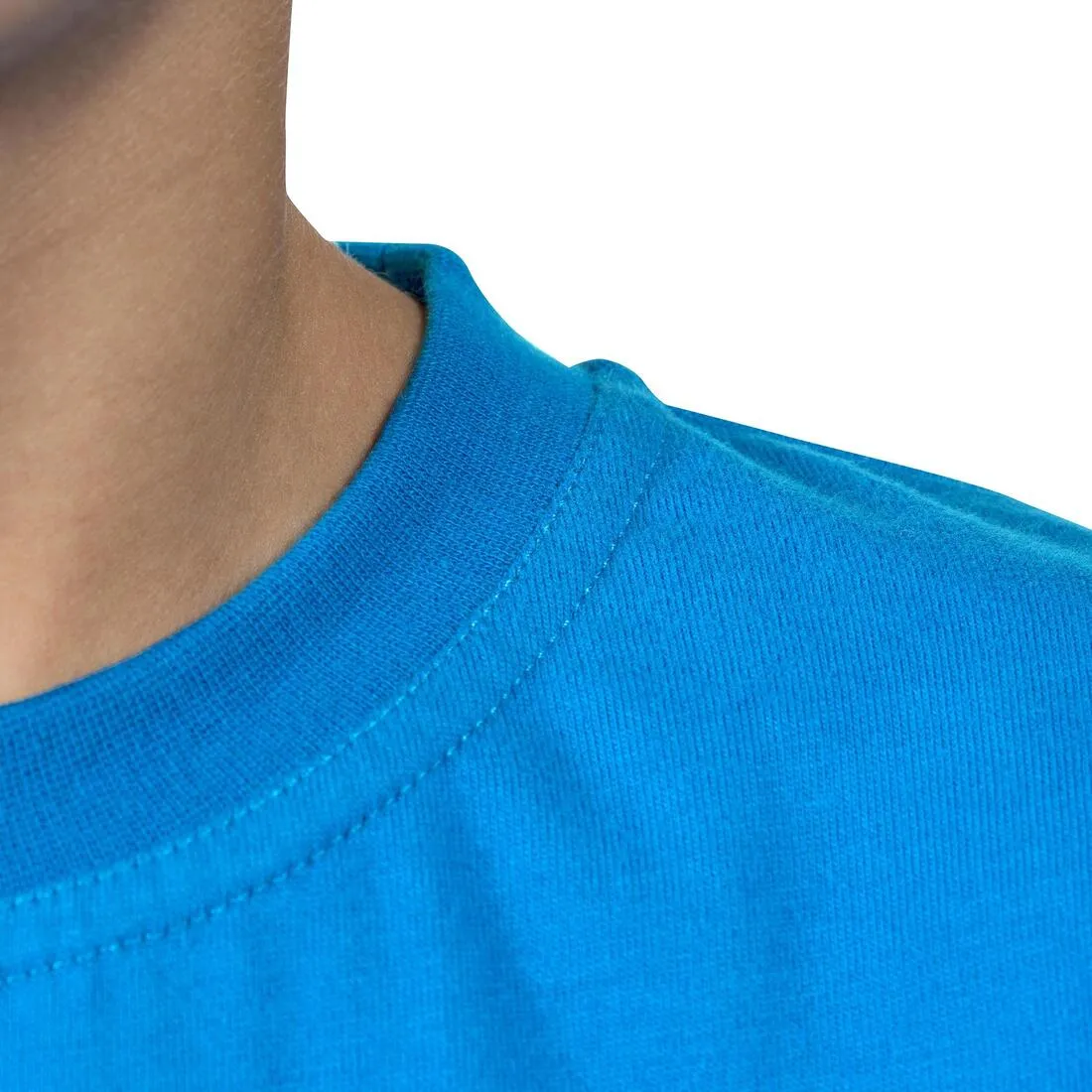 No Guts Junior Short-Sleeved Skateboarding T-Shirt - Blue