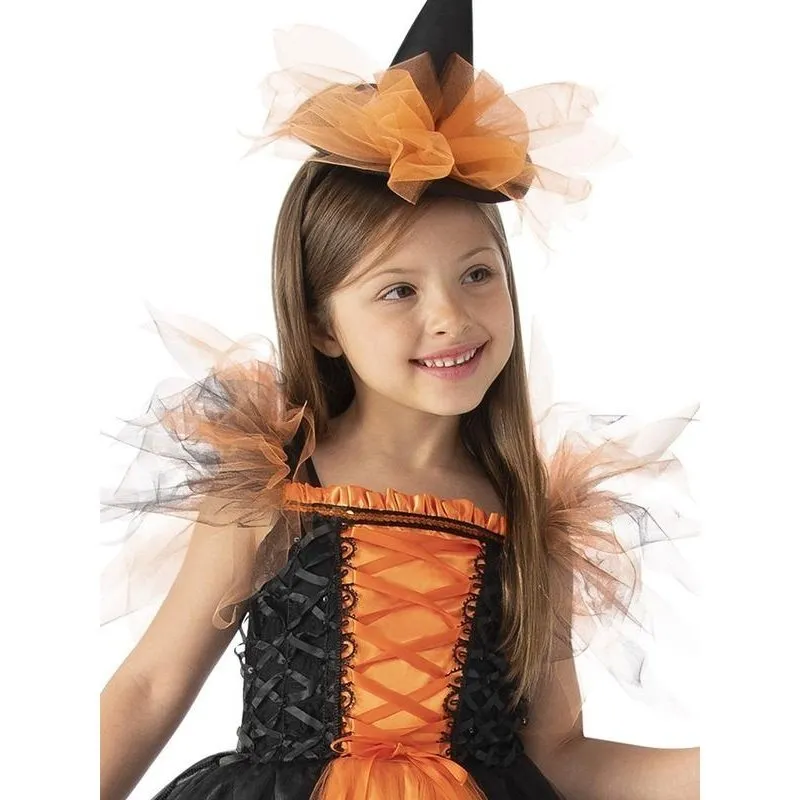 Orange Witch Light Up Costume, Child