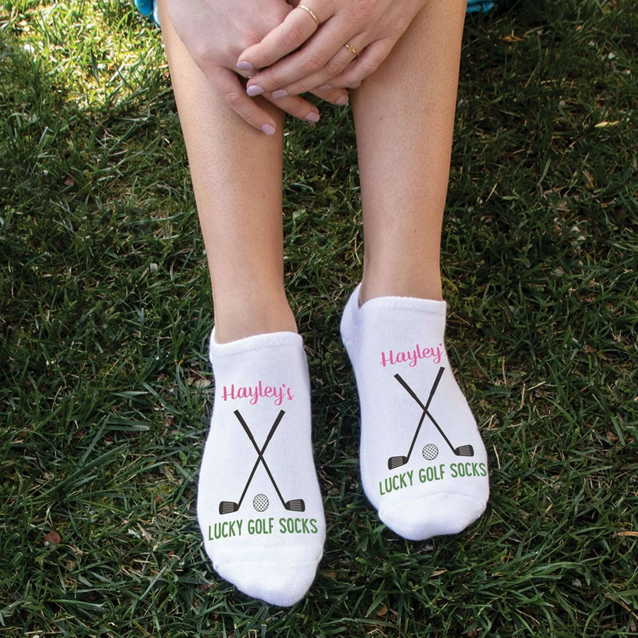 Personalized Golf Socks Gift Box – Custom Golf Gift for Women